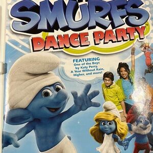 Blue and White Dance Party Invitations